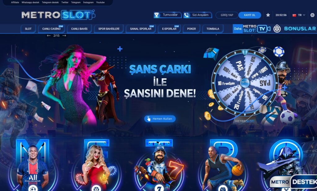 Metroslot Giriş